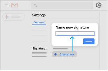 Créer une nouvelle signature